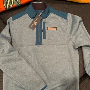NWT Vineyard Vines Boys Fleece 1/2 zip